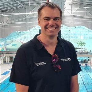 Rowan Foley (Aquatic Manager at Christchurch City Council)